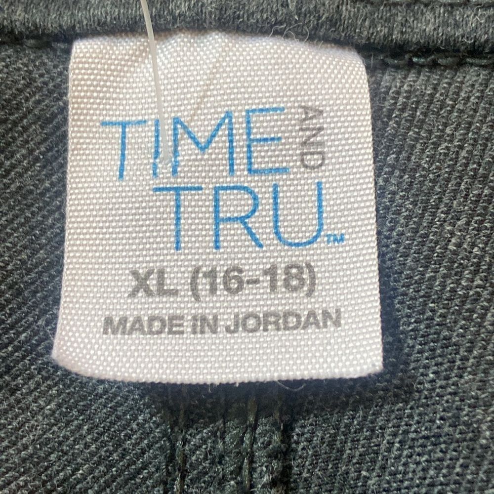 Time and Tru Women’s Dar Gray Pants Size XL (16-18) - Picture 5 of 14
